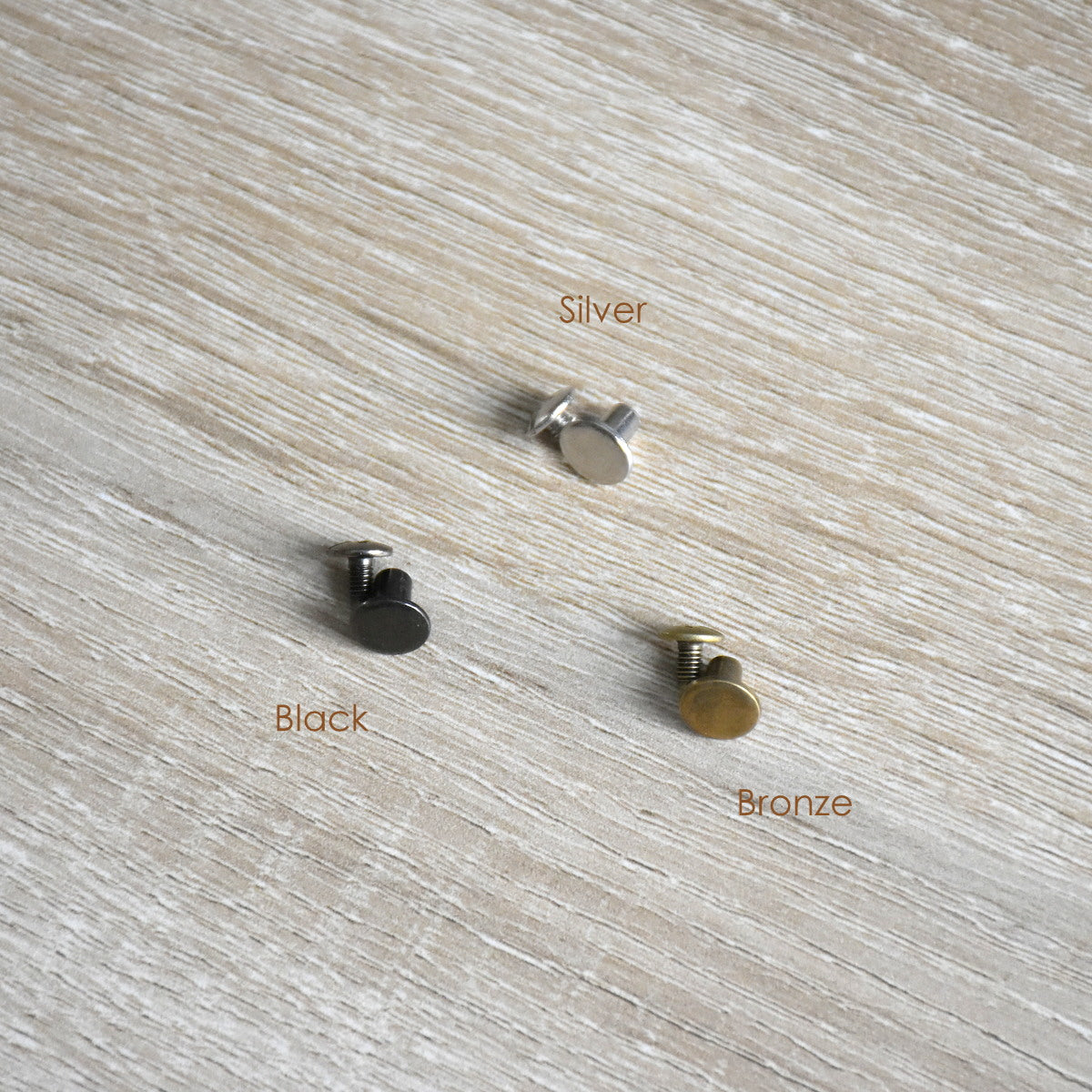 PRE - MADE Ultraleather Rivet Tags - Curry
