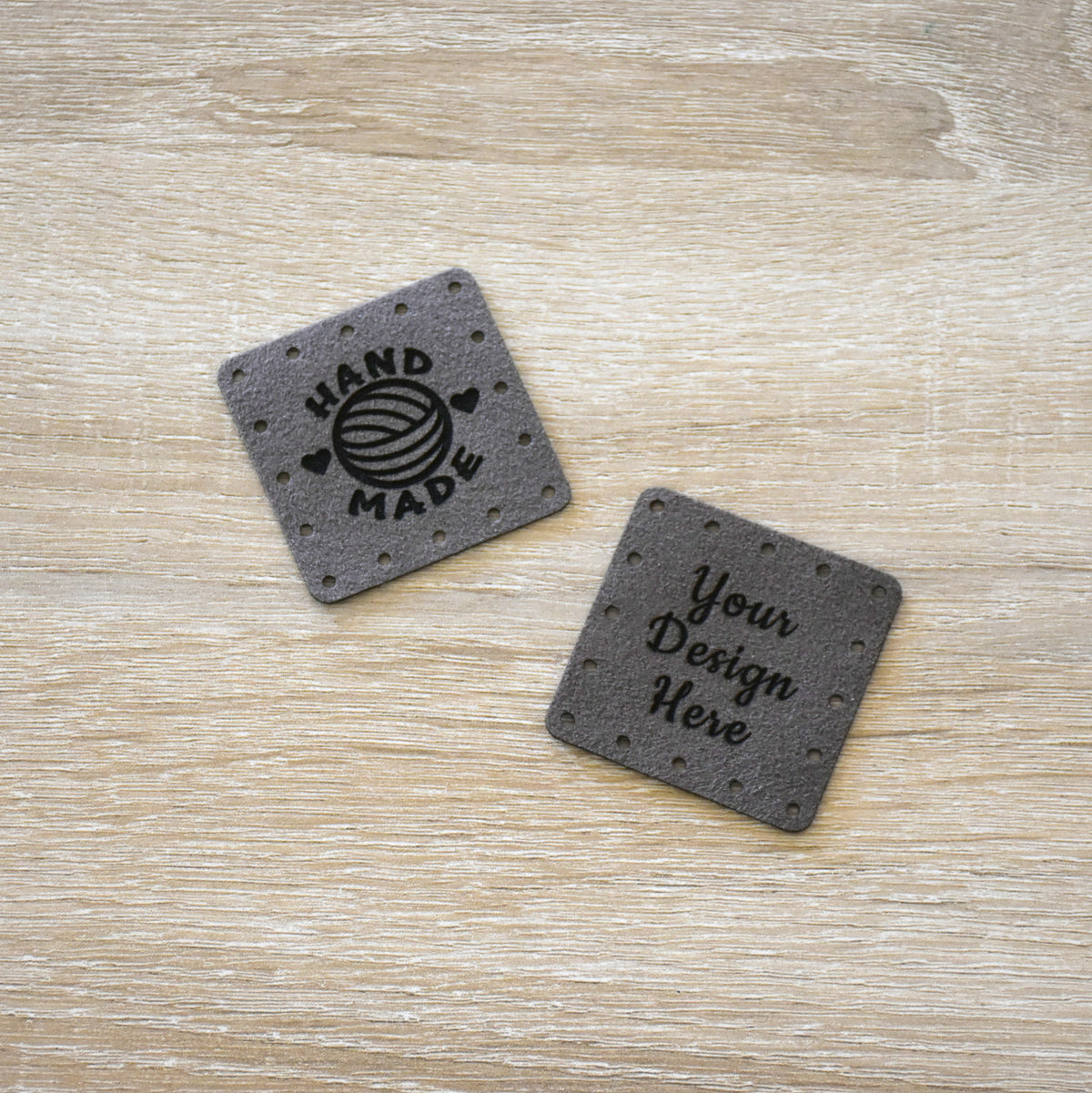 RE-ORDER - Ultrasuede Sew-On Patches - Beaver