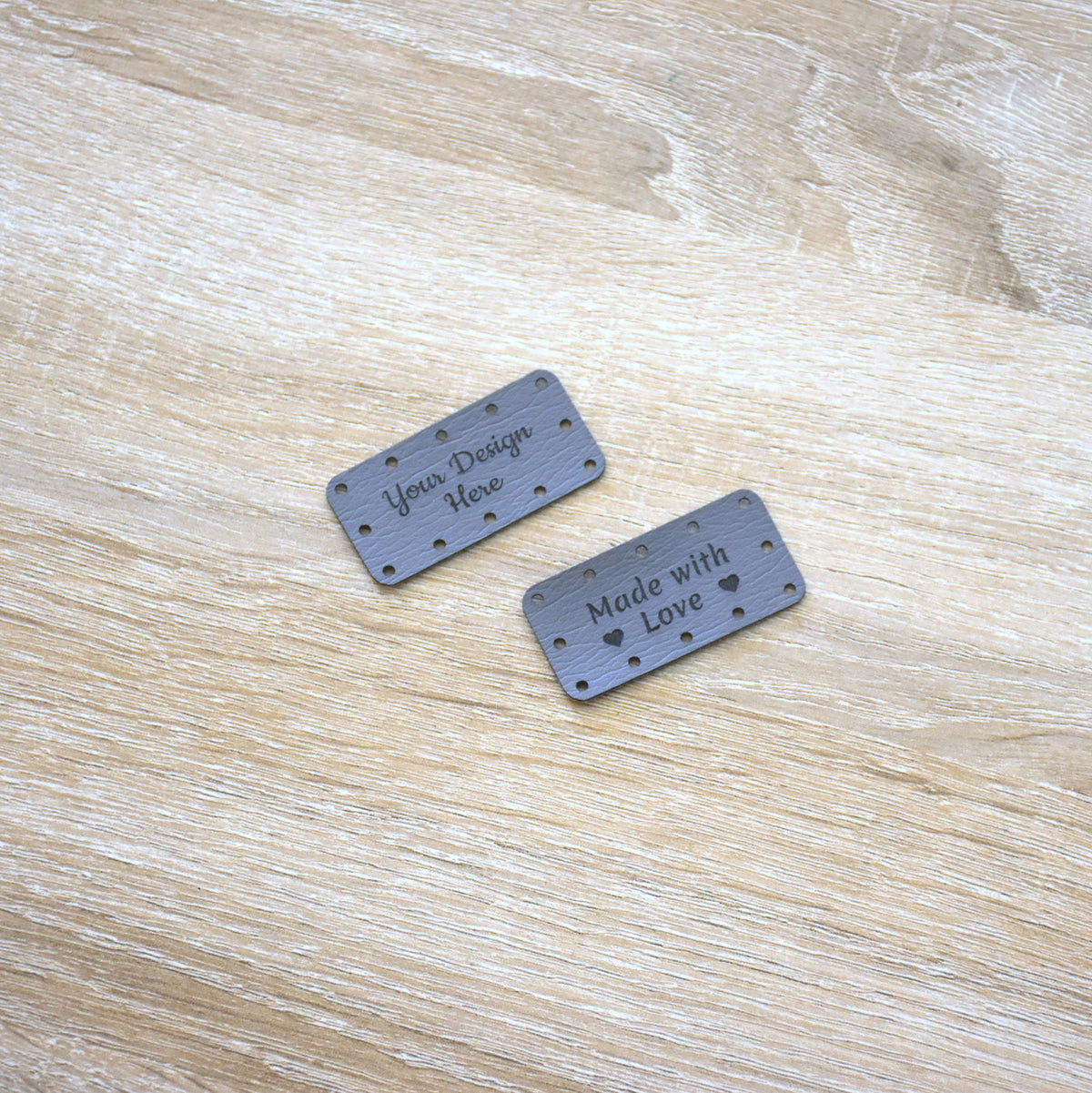 Custom Ultraleather Sew-On Patches - Granite