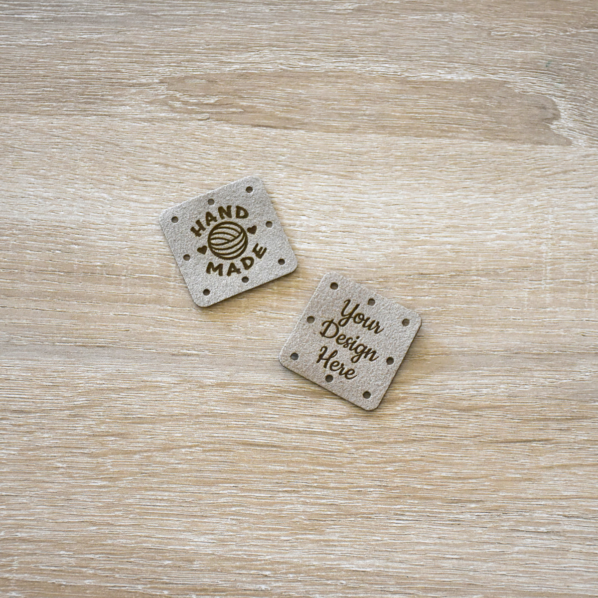 RE-ORDER - Ultrasuede Sew-On Patches - Sahara