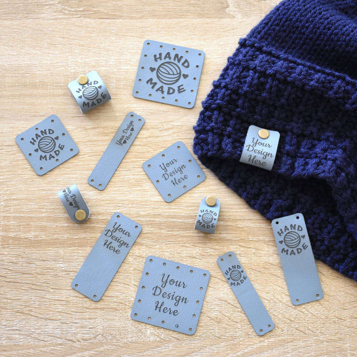 Custom Ultraleather Tags & Patches - Riviera