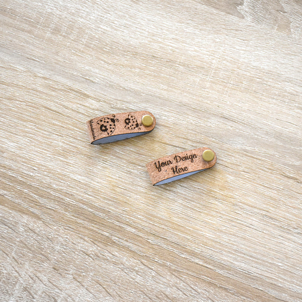 RE - ORDER - Natural Cork Rivet Tags