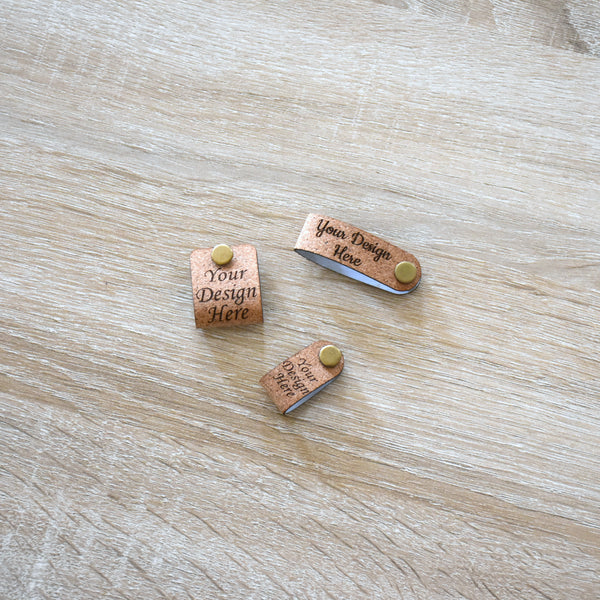 Custom Rivet Tag Custom Natural Cork Rivet Tags – The Velvet Season
