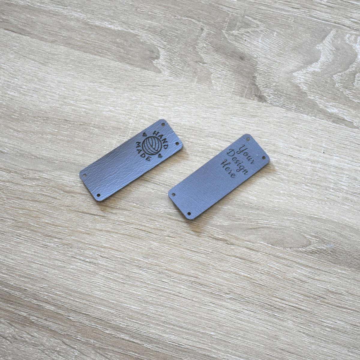 Wholesale Ultraleather Sew-On Tags - Granite