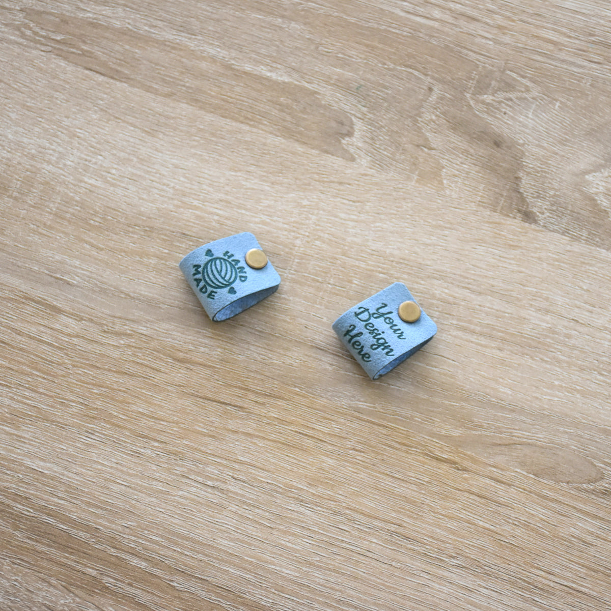 Custom Ultrasuede Tags & Patches - Horizon