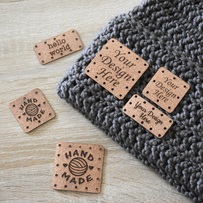 RE - ORDER - Natural Cork Sew-On Patches