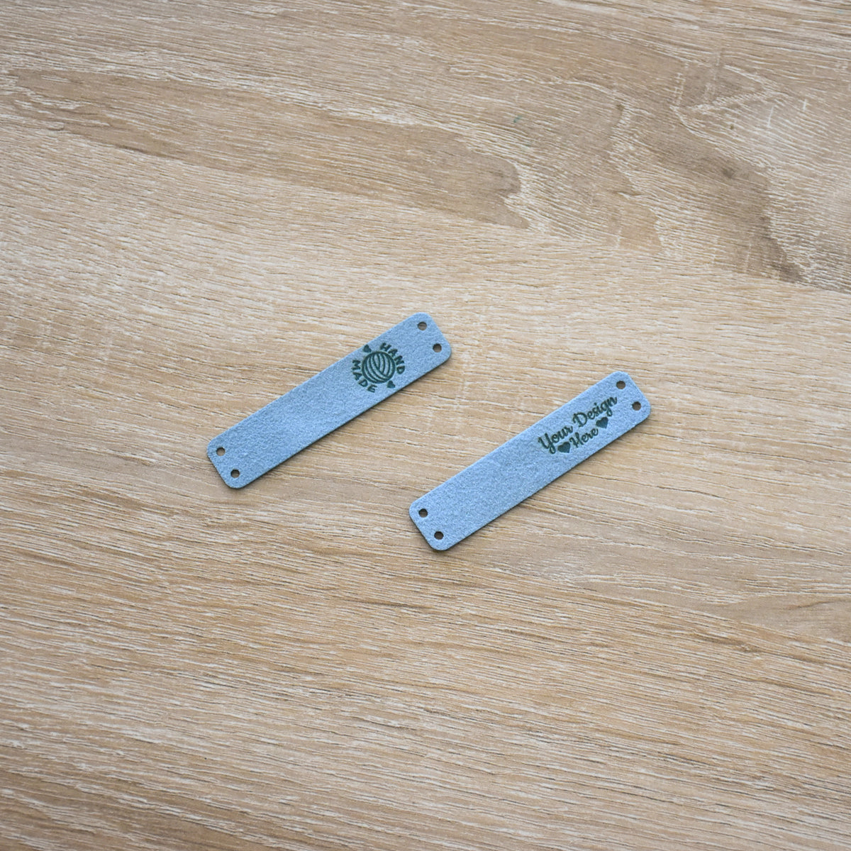 Custom Ultrasuede Tags & Patches - Horizon