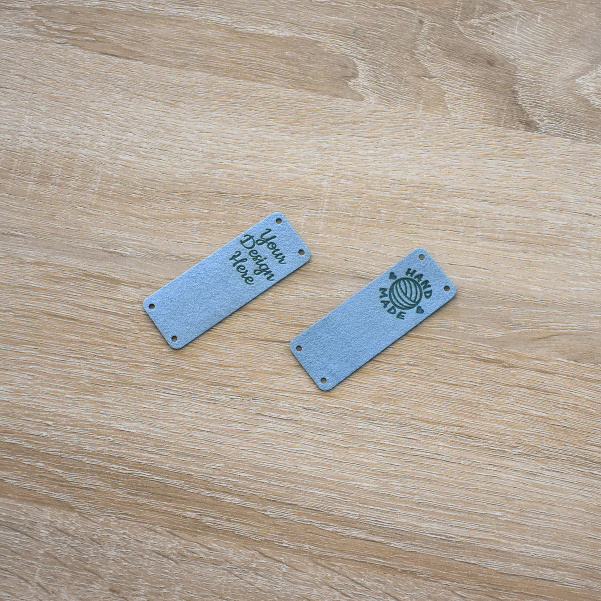 Custom Ultrasuede Tags & Patches - Horizon