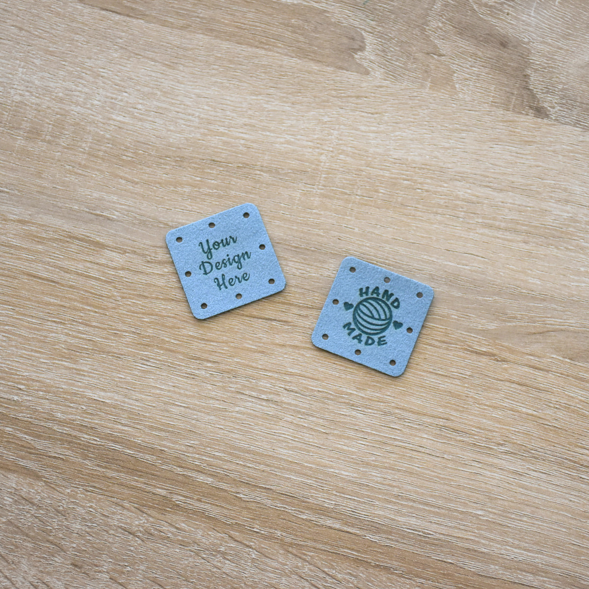 Custom Ultrasuede Tags & Patches - Horizon