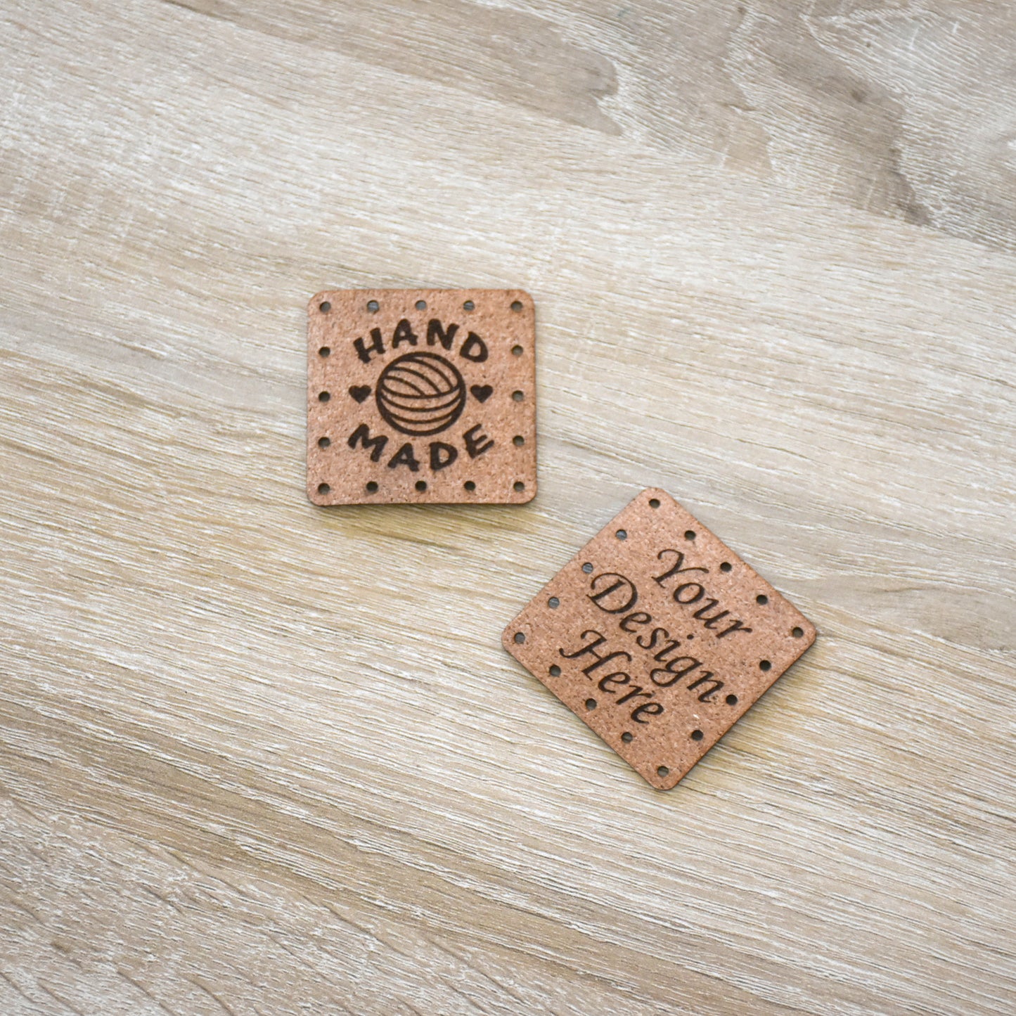RE - ORDER - Natural Cork Sew-On Patches
