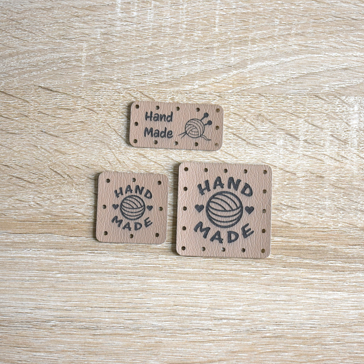 PRE - MADE Ultraleather Patches - Cashmere