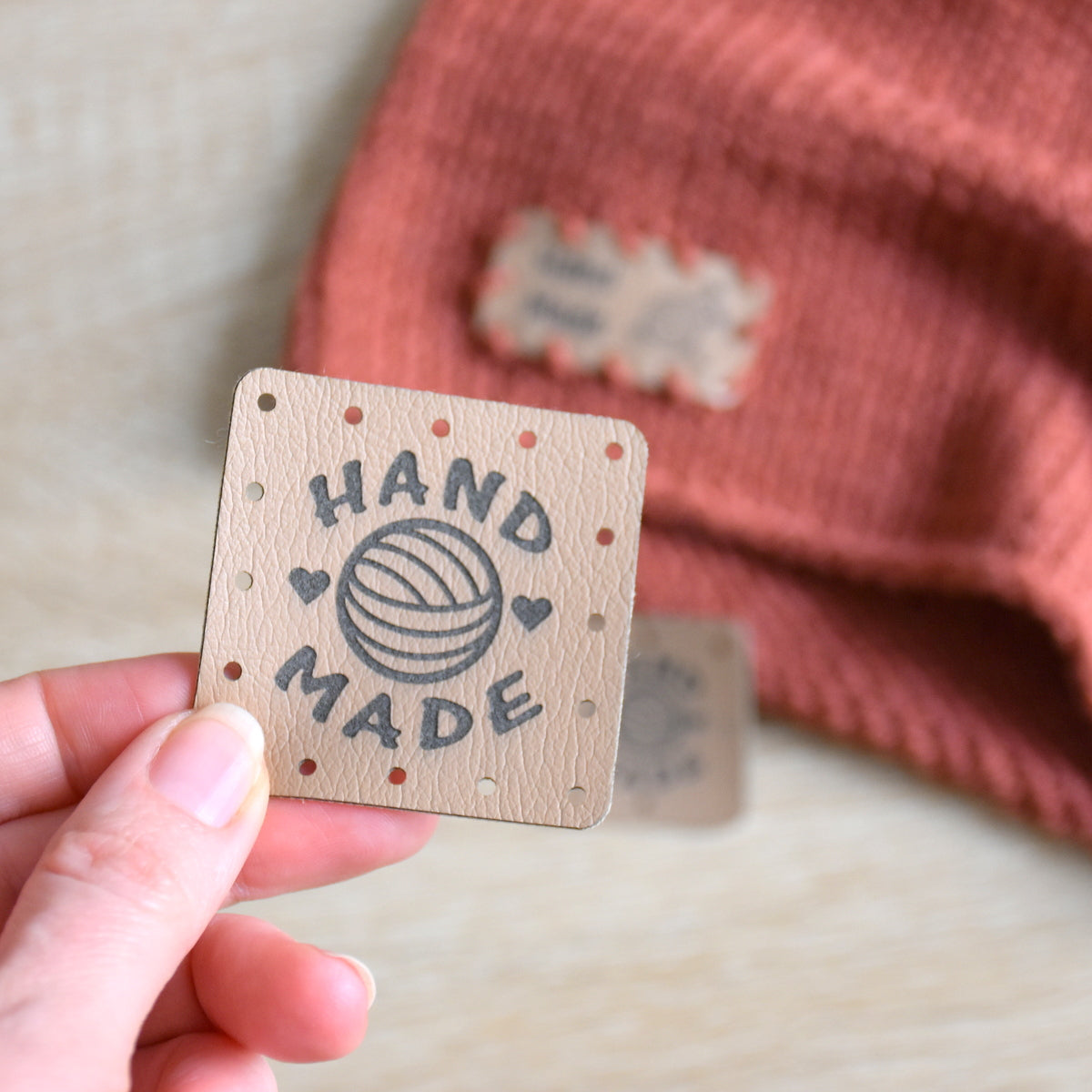 PRE - MADE Ultraleather Patches - Cashmere