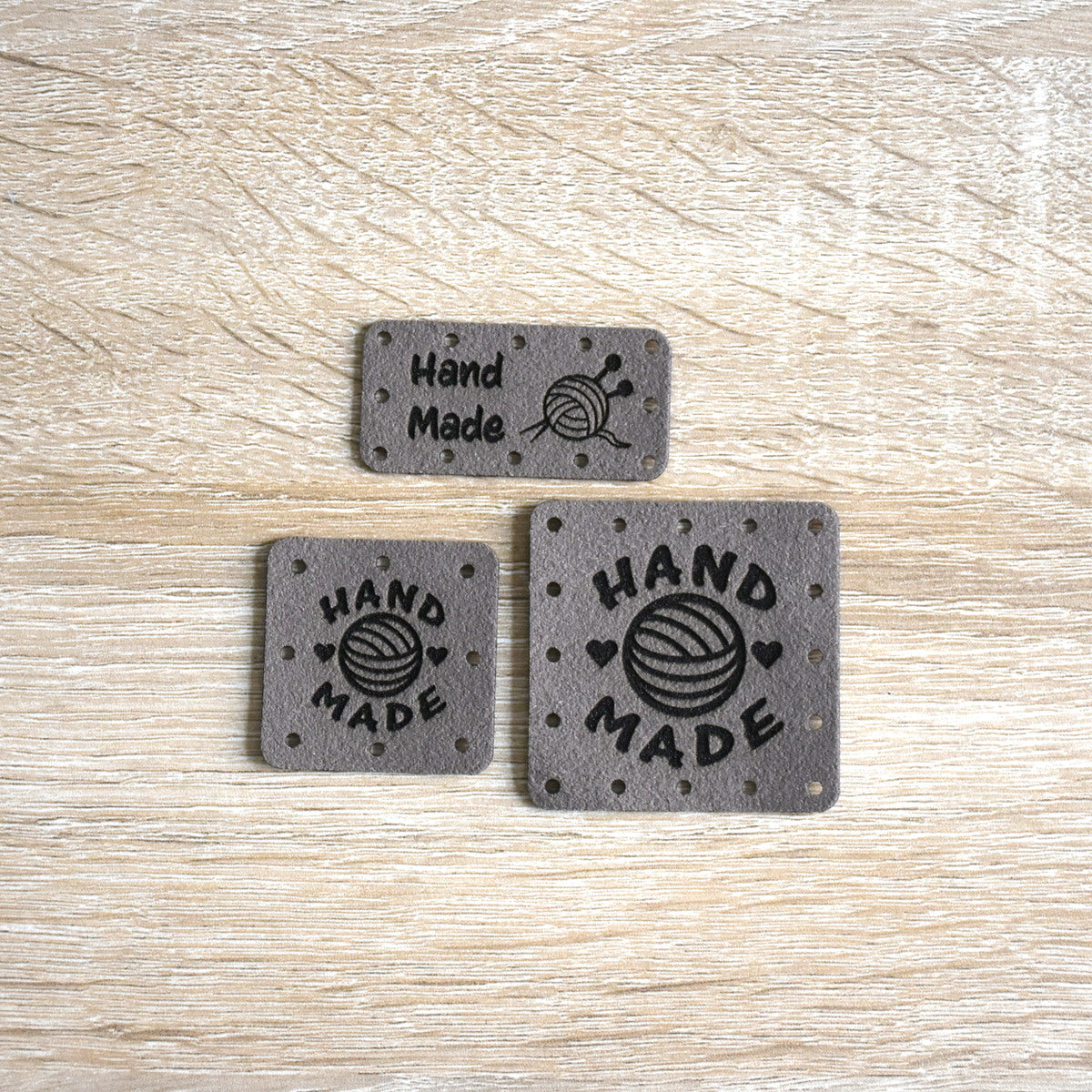 PRE - MADE Ultrasuede Patches - Beaver