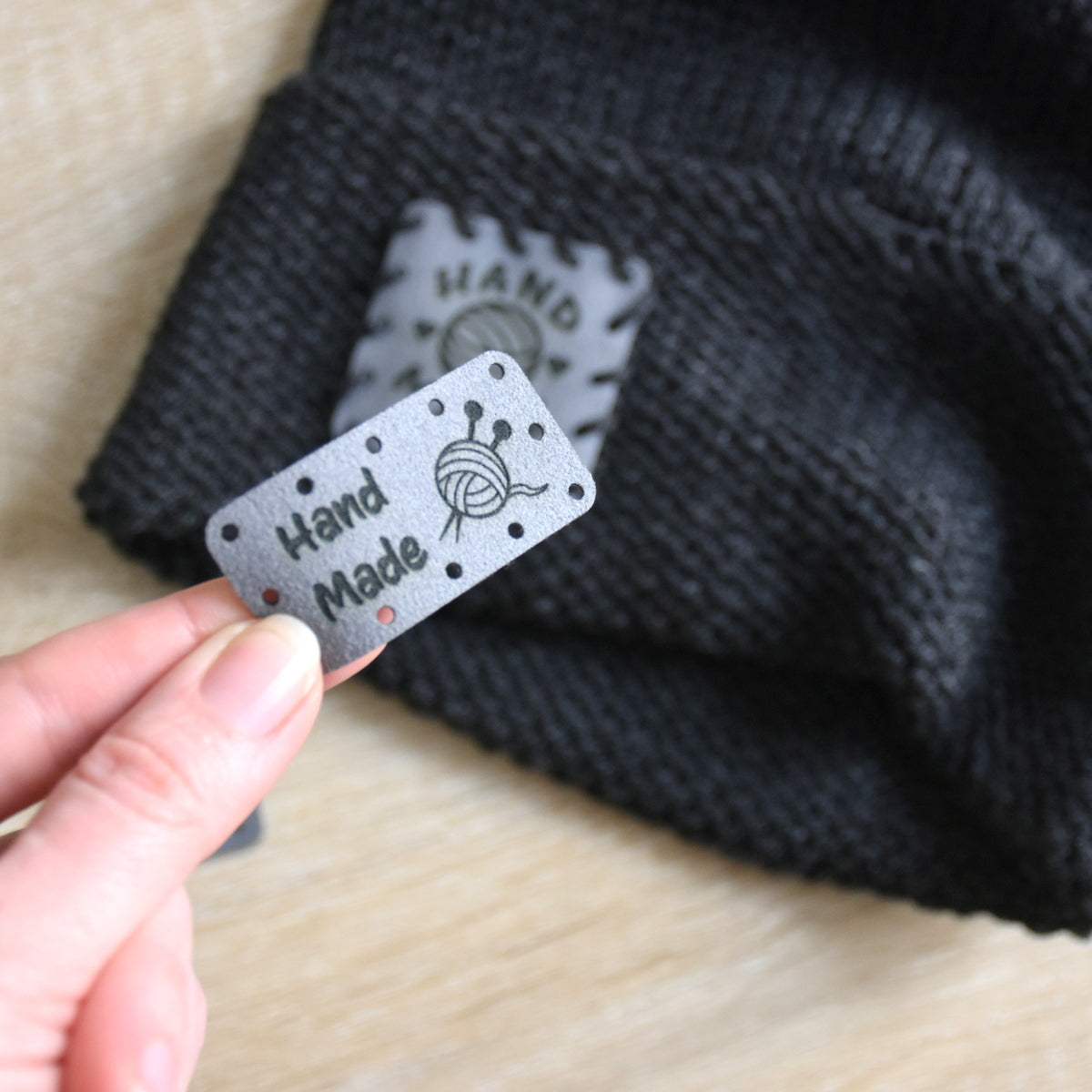 PRE - MADE Ultrasuede Patches - Pewter