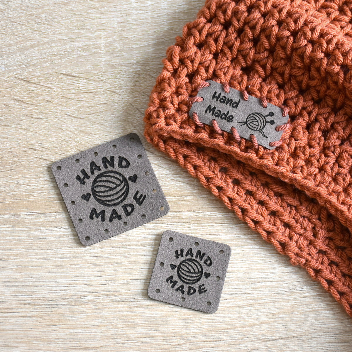 PRE - MADE Ultrasuede Patches - Beaver