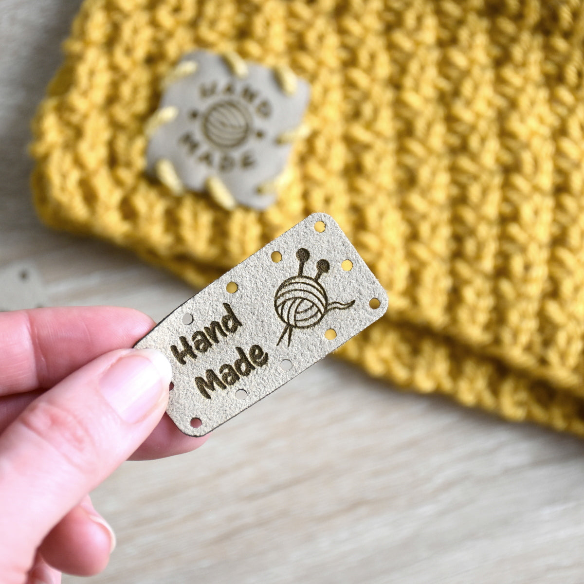 PRE - MADE Ultrasuede Patches - Sahara