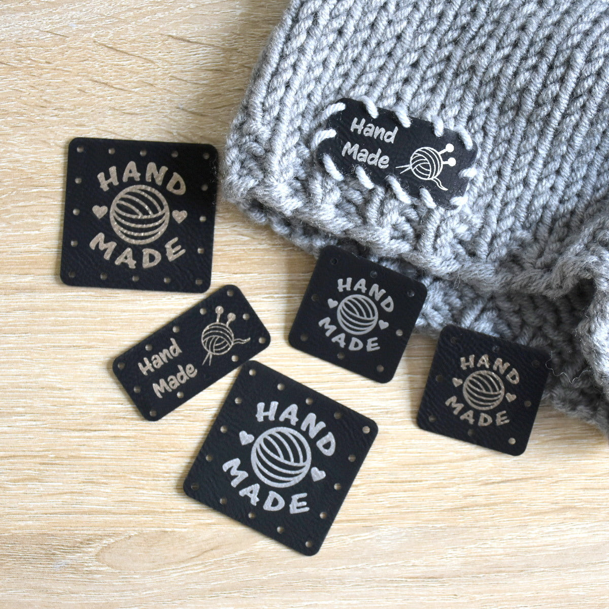 PRE - MADE Metallic Inlay Patches - Black