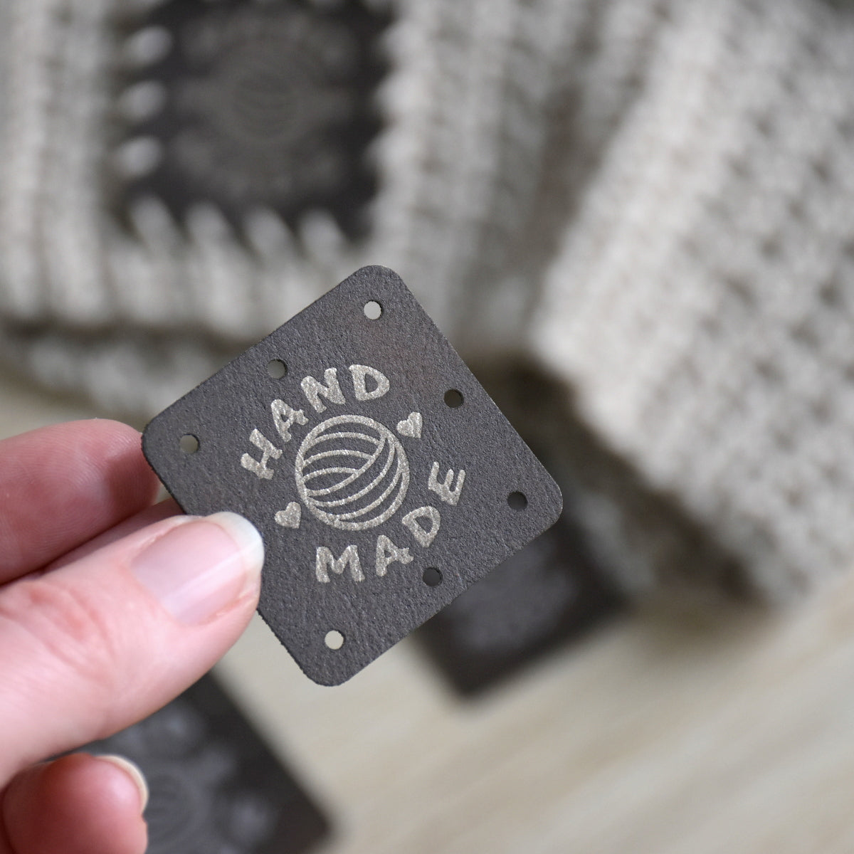 PRE - MADE Metallic Inlay Patches - Brown