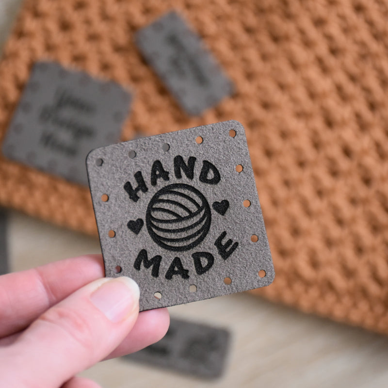 RE-ORDER - Ultrasuede Sew-On Patches - Beaver