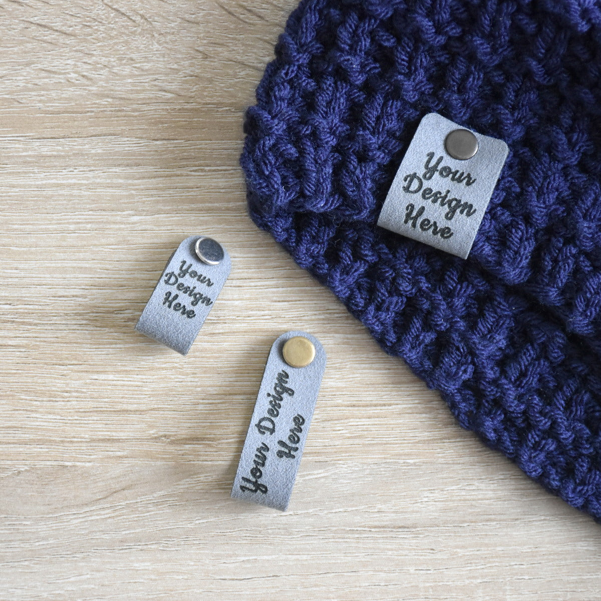 Custom Ultrasuede Rivet Tags - Pewter – The Velvet Season