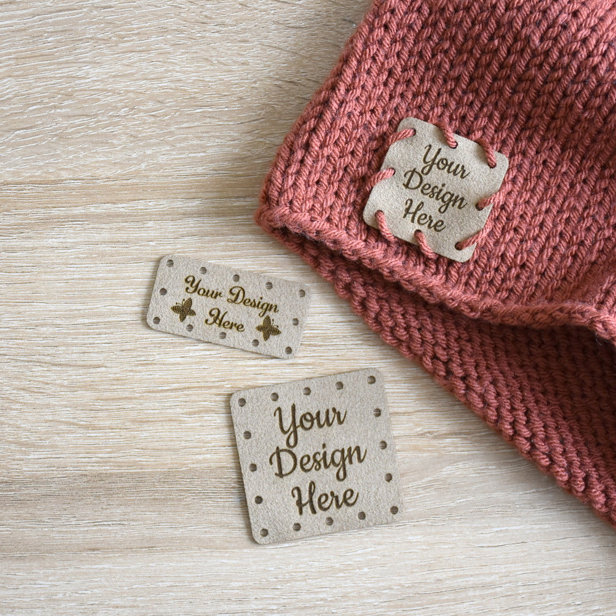 Wholesale Ultrasuede Sew-On Patches - Sahara