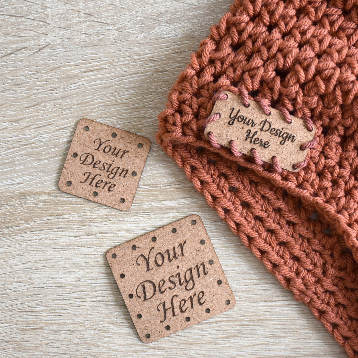 Wholesale - Natural Cork Sew-On Patches